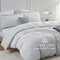 Hearth & Harbor Duvet Cover With Fitted Sheet Soft Double Brushed Bedding Set